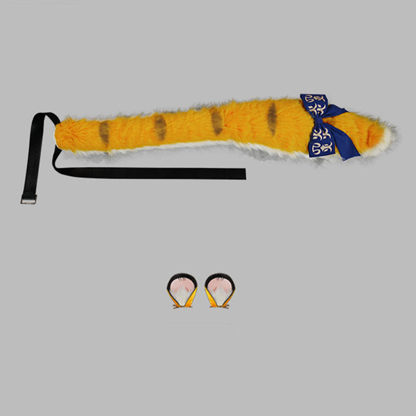 Zenless Zone Zero Ju Fufu Ears Tail Cosplay Accessory Prop