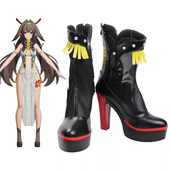 Zenless Zone Zero Ye Shunguang Cosplay Shoes