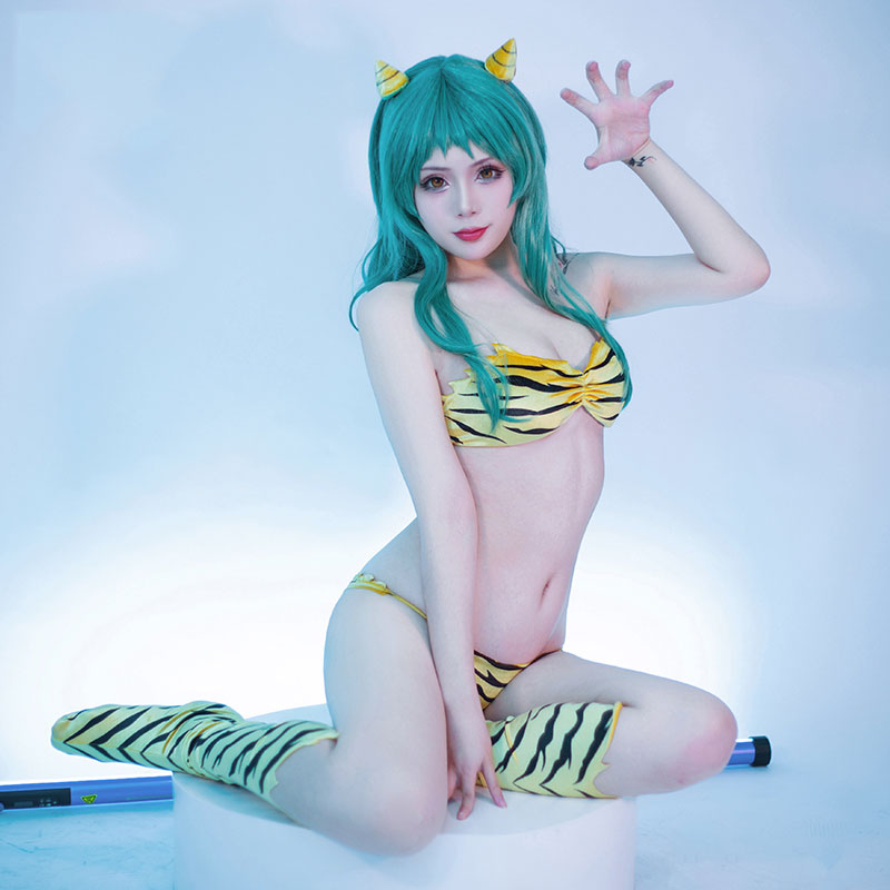 2022 Urusei Yatsura Lum Cosplay Costume