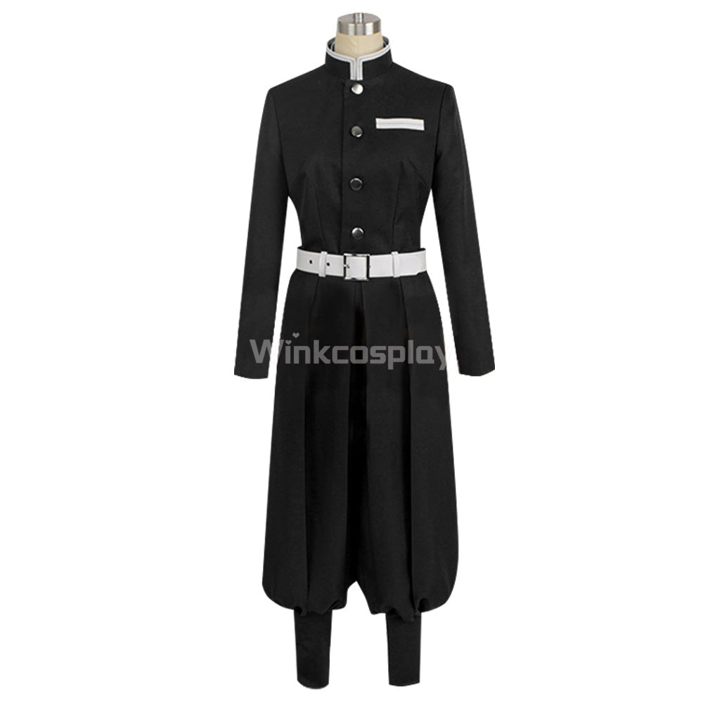 Demon Slayer: Kimetsu No Yaiba Agatsuma Zenitsu Cosplay Costume