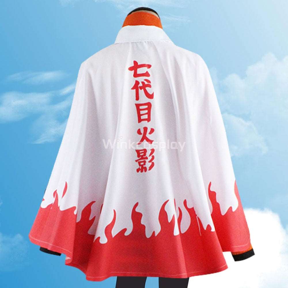 7th Hokage Uzumaki Naruto from Naruto Halloween Cosplay Costume