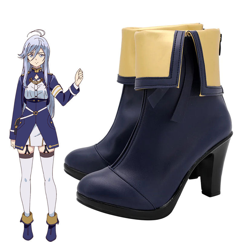 86-EIGHTY-SIX Vladilena Milize Blue Cosplay Shoes