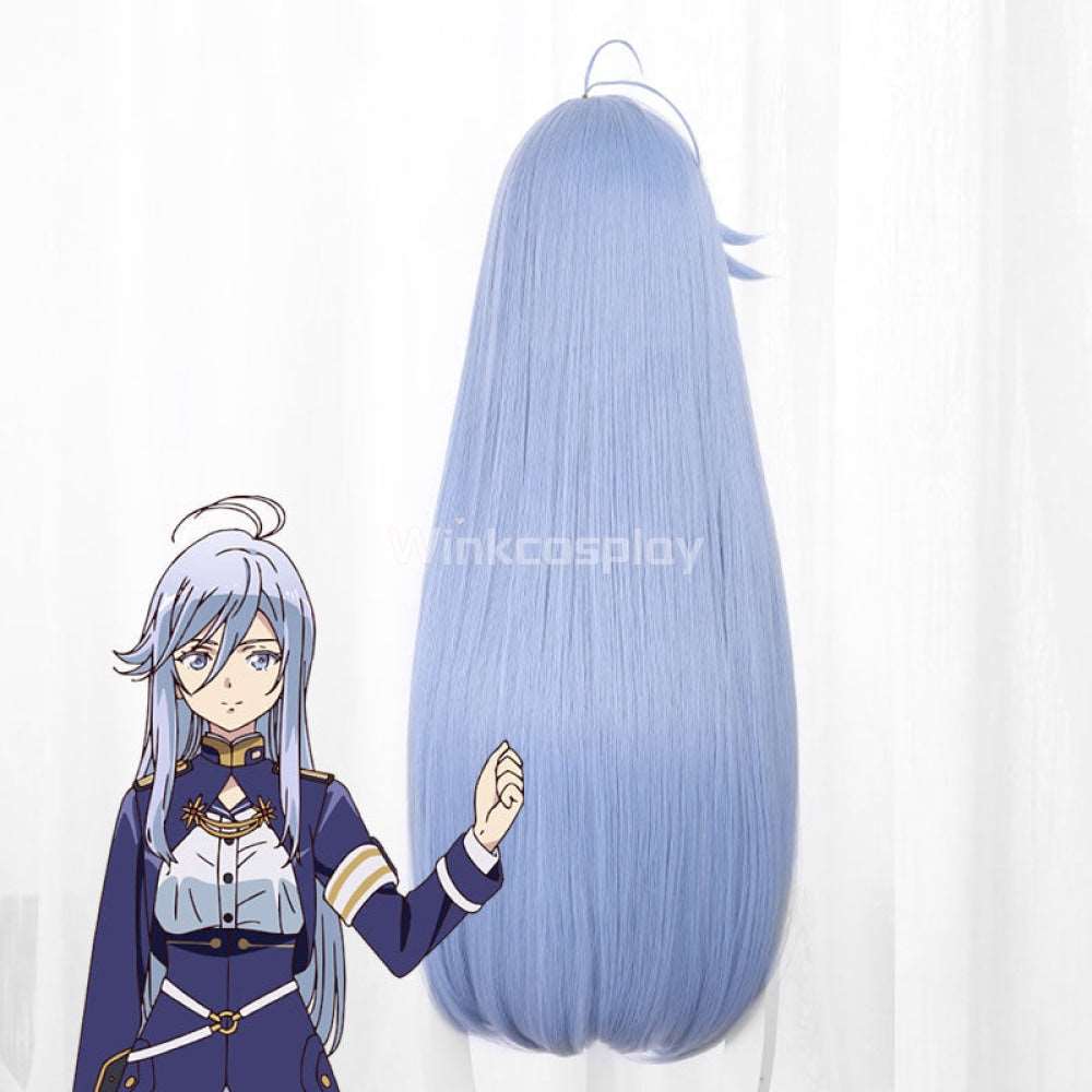 86-EIGHTY-SIX Vladilena Milize Blue Cosplay Wig