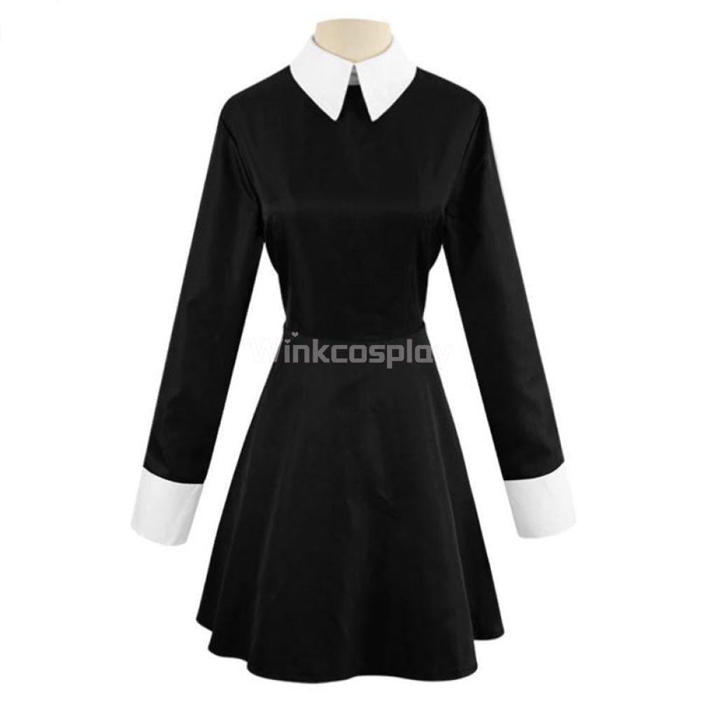 Addams Family Wednesday Cosplay Costume