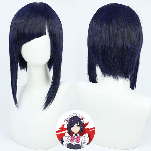 Akiba Maid War Akiba Meido Sensou Ranko Kazutoshi Blue Cosplay Wig