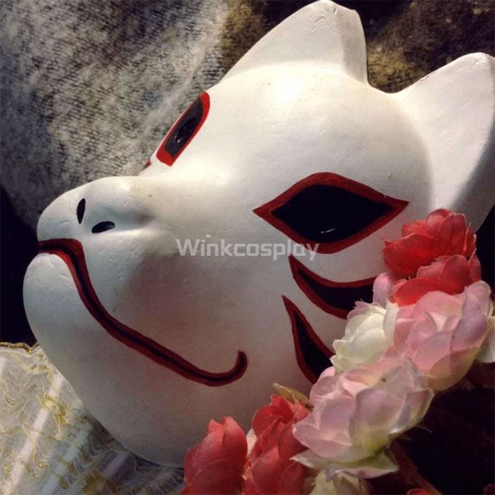 Anbu's Hatake Kakashi from Naruto Halloween Mask Cosplay Accessory Prop - Winkcosplay
