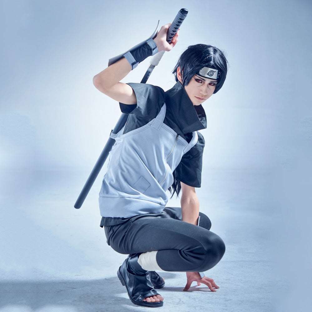Anbu's Itachi Uchiha from Naruto Halloween Cosplay Costume - Winkcosplay