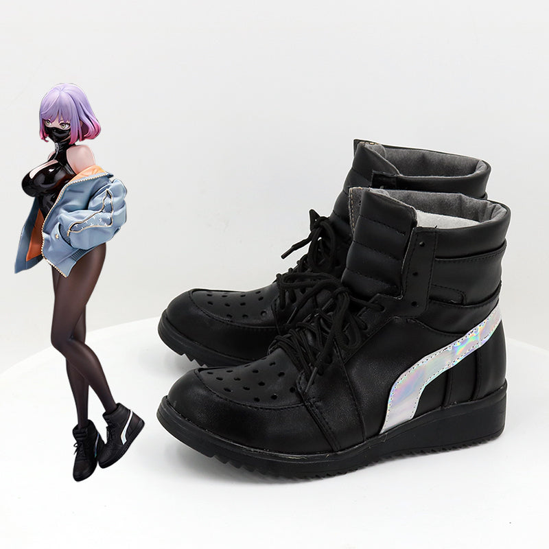 Astrum Design Mask Girl Luna Black Cosplay Shoes