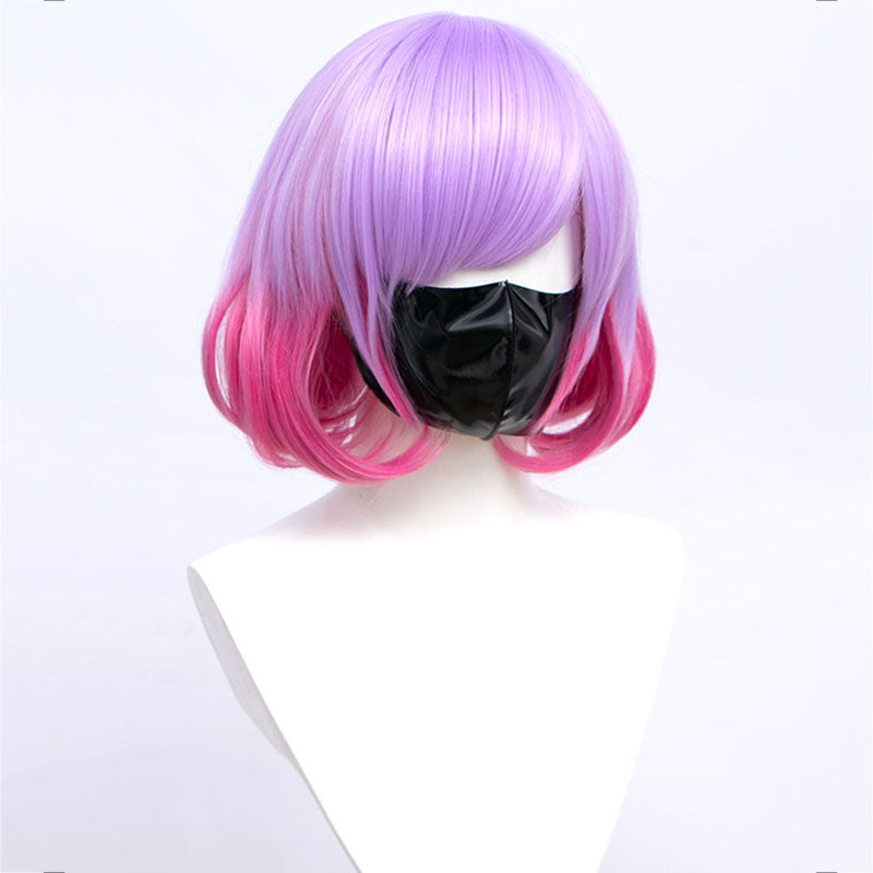 Astrum Design Mask Girl Luna Pink Purple Cosplay Wig