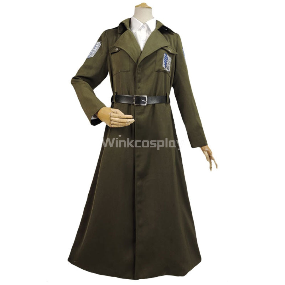 Attack On Titan Final Season Armin Arlert Levi Ackerman Survey Corps Cosplay Costume