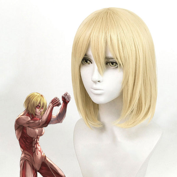 Attack on Titan Female Titan Annie Leonhart Cosplay Wig