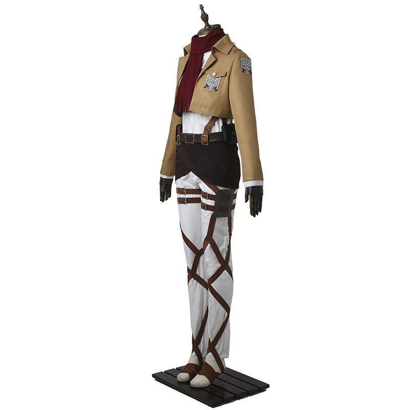 Attack on Titan Mikasa Ackerman Cosplay Costume