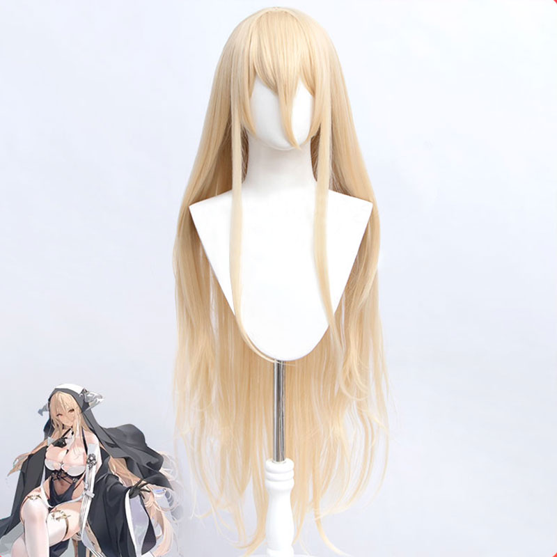 Azur Lane Implacable Nun Cosplay Wig