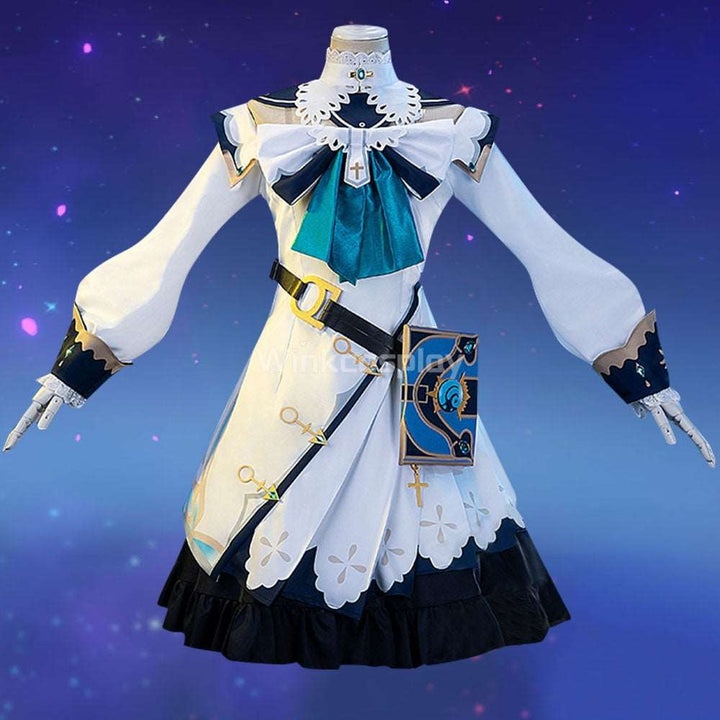 Barbara from Genshin Impact Halloween Cosplay Costume - Winkcosplay