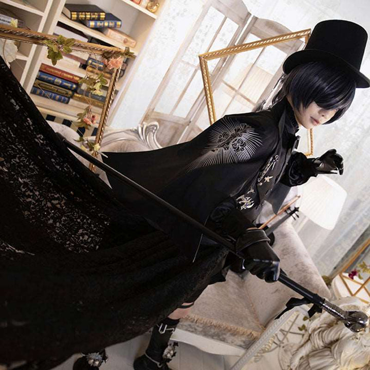 Black Butler Ciel Phantomhive 15th Anniversary Cosplay Costume