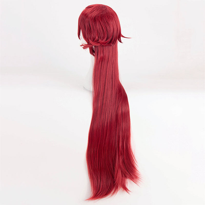 Black Butler Grelle Sutcliff Deep Red Cosplay Wig