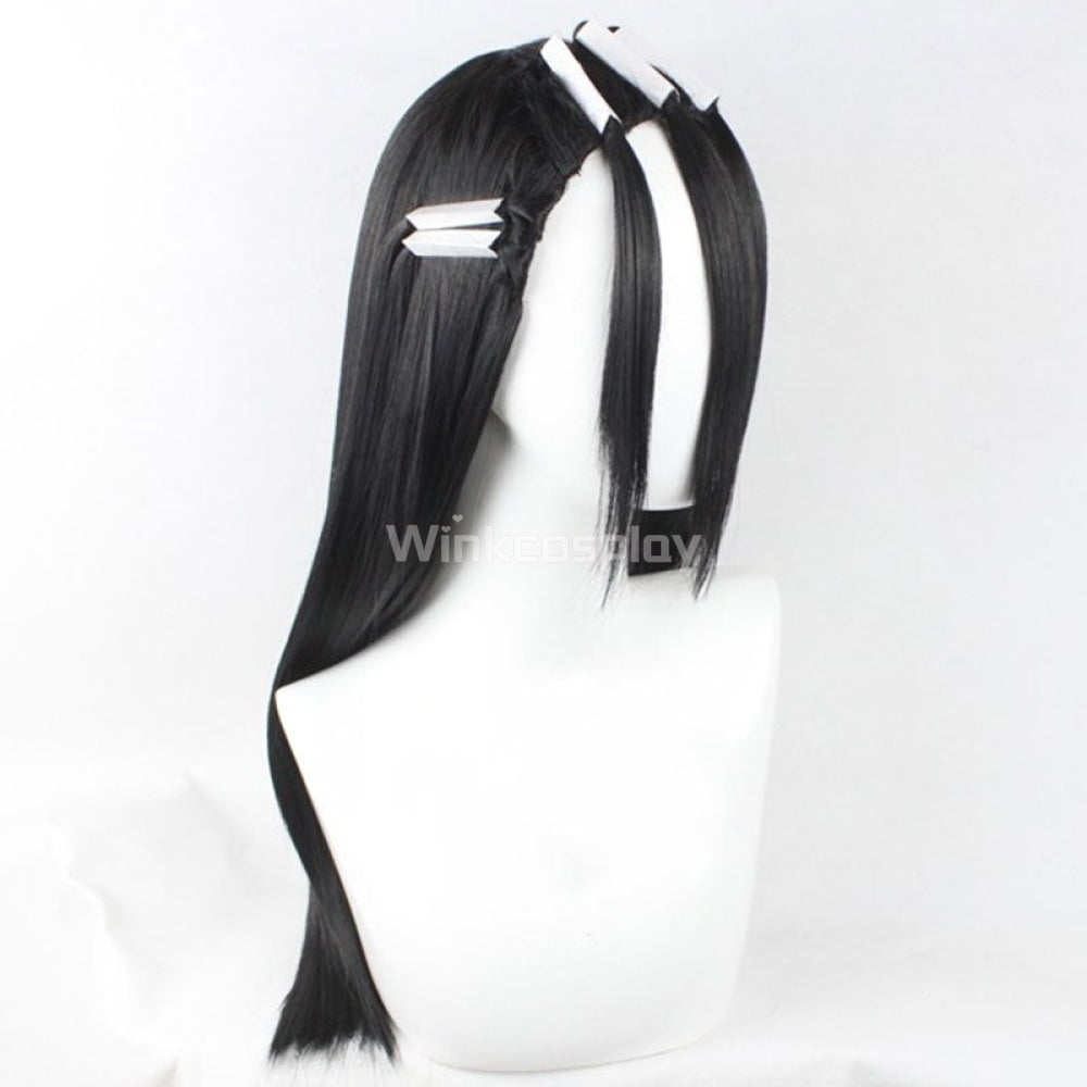 Bleach Byakuya Kuchiki Black Cosplay Wig