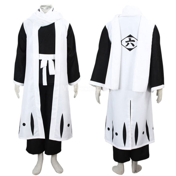 Bleach Byakuya Kuchiki Halloween Cosplay Costume