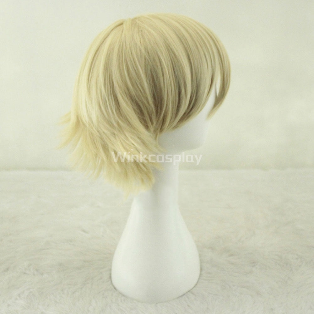 Bleach Kisuke Urahara Light Golden Cosplay Wig