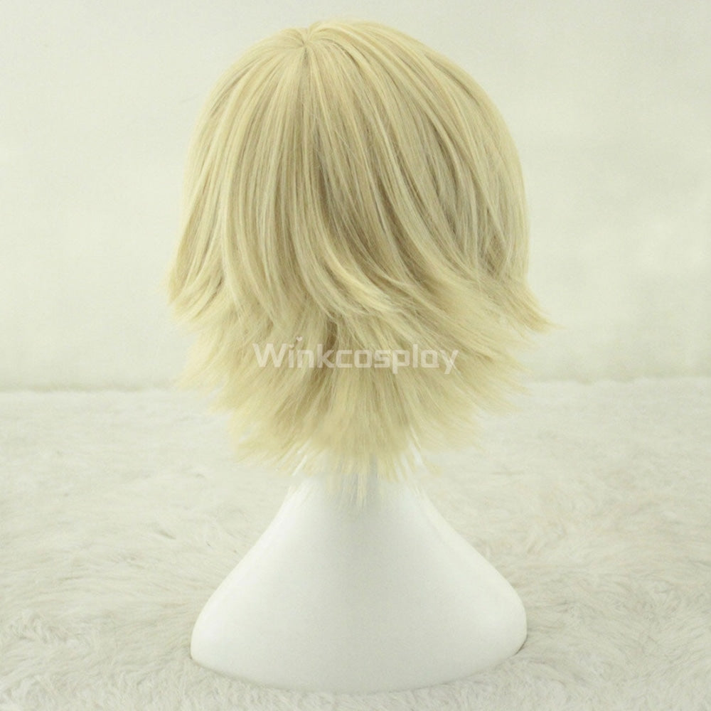 Bleach Kisuke Urahara Light Golden Cosplay Wig