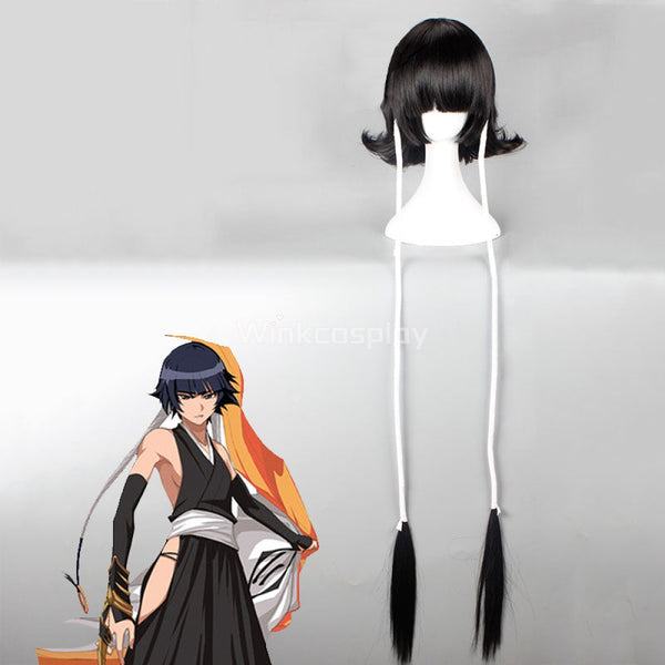 Bleach Soi Fon Black Cosplay Wig