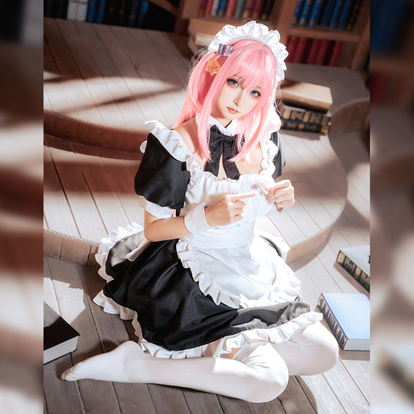 Bocchi the Rock! Hitori Gotoh Maid Dress Cosplay Costume