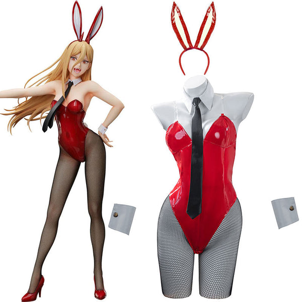 Chainsaw Man Power Bunny Girl Cosplay Costume