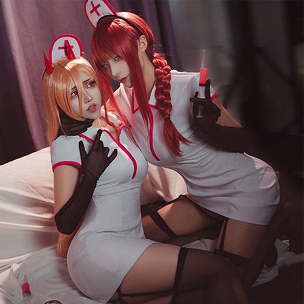 Chainsaw Man Power Makima Cosplay Costume - Polyester Edition