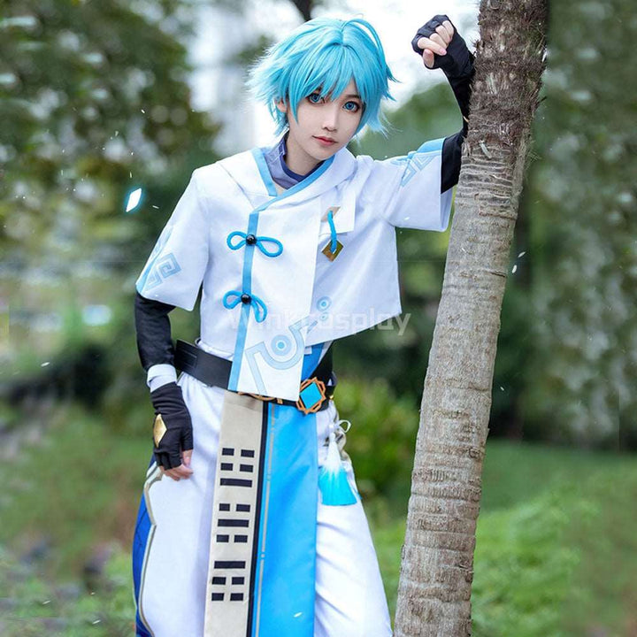 Chongyun from Genshin Impact Halloween Cosplay Costume - Winkcosplay