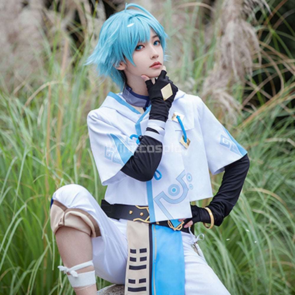 Chongyun from Genshin Impact Halloween Cosplay Costume - Winkcosplay