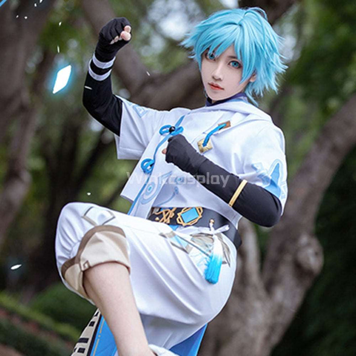 Chongyun from Genshin Impact Halloween Cosplay Costume - Winkcosplay