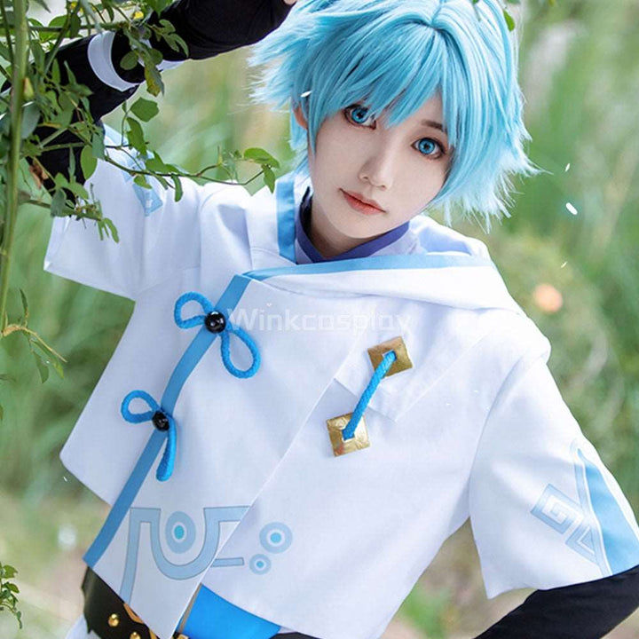 Chongyun from Genshin Impact Halloween Cosplay Costume - Winkcosplay