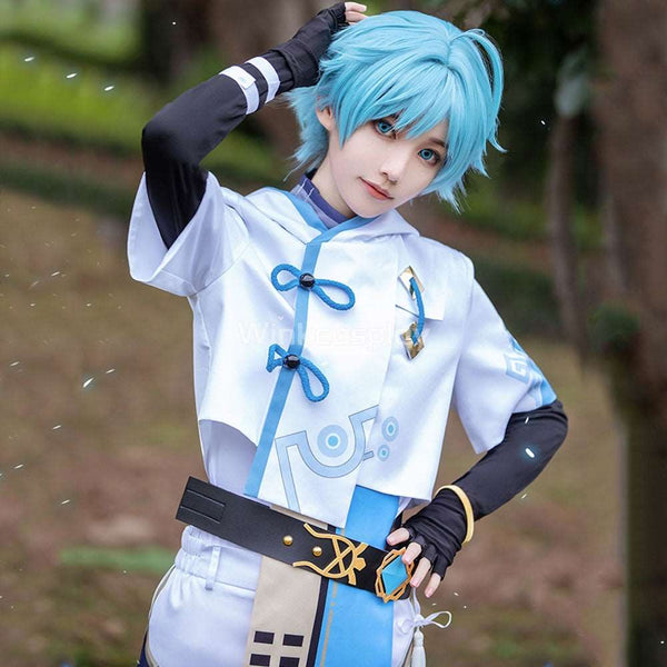 Chongyun from Genshin Impact Halloween Cosplay Costume - Winkcosplay