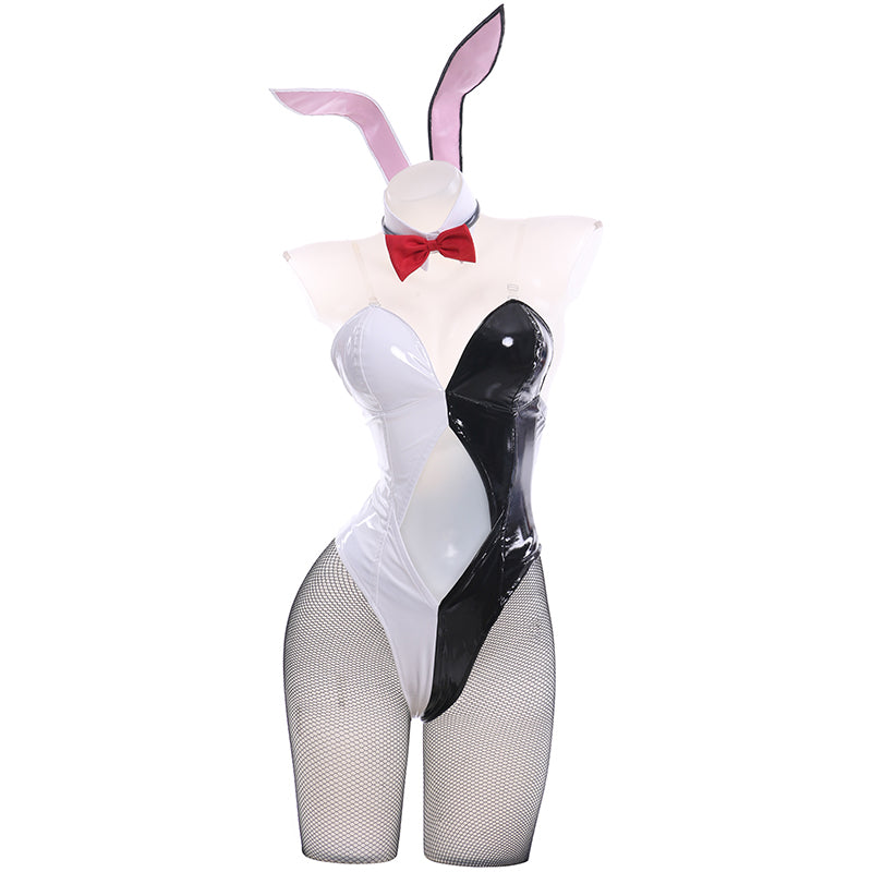 Danganronpa Junko Enoshima Bunny Girl Monokuma Cosplay Costume