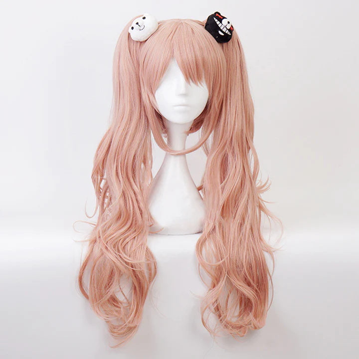 Danganronpa: Trigger Happy Havoc Junko Enoshima Pink Cosplay Wig