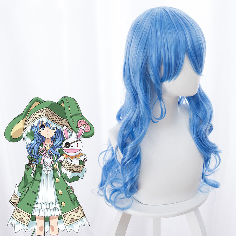 Date A Live Yoshino Himekawa Blue Cosplay Wig