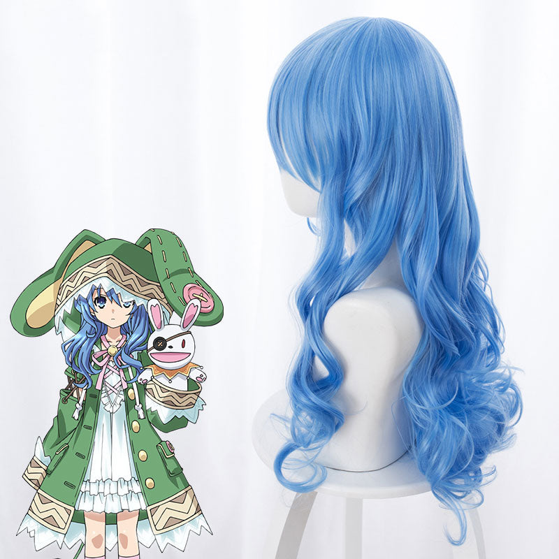 Date A Live Yoshino Himekawa Blue Cosplay Wig