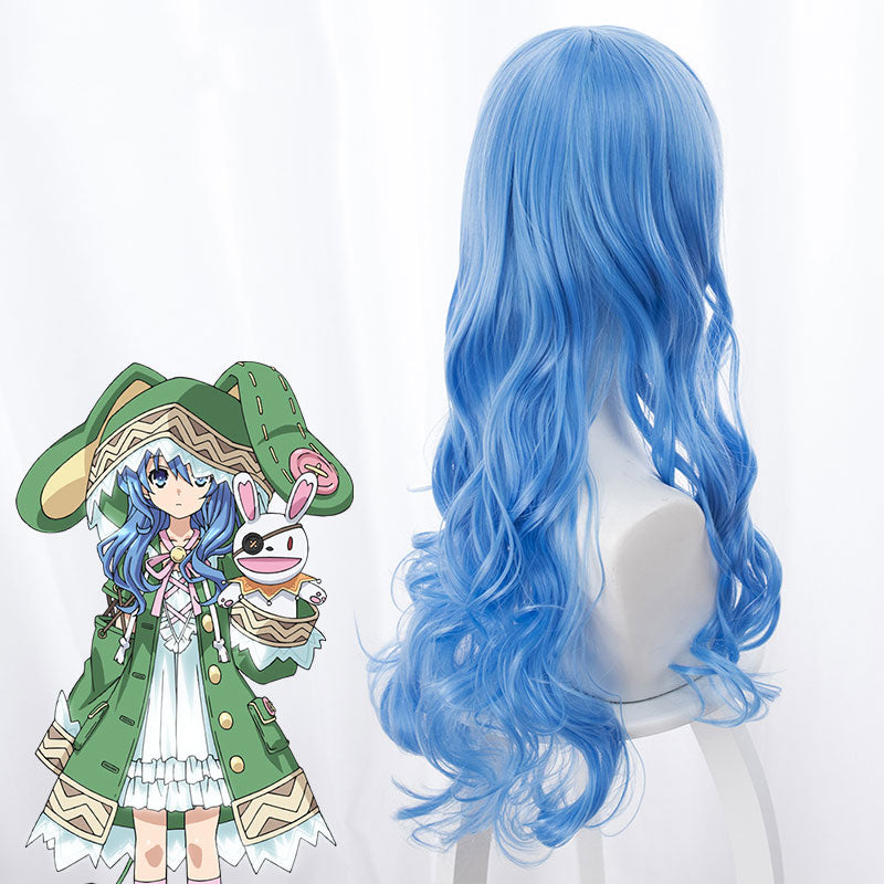 Date A Live Yoshino Himekawa Blue Cosplay Wig