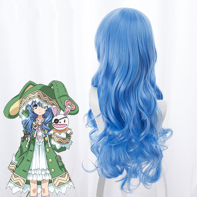 Date A Live Yoshino Himekawa Blue Cosplay Wig
