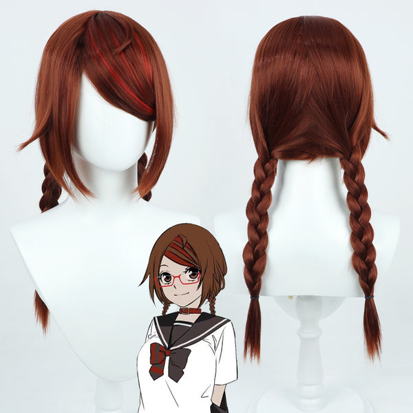 Dead Mount Death Play Sakimiya Misaki Misaki Sakimiya Cosplay Wig - Select Glasses