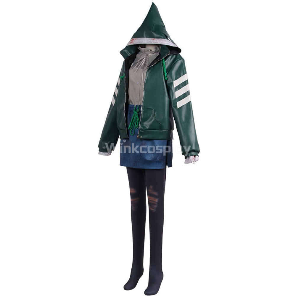 Dead by Daylight Green Bunny Feng Min Halloween Cosplay Costume