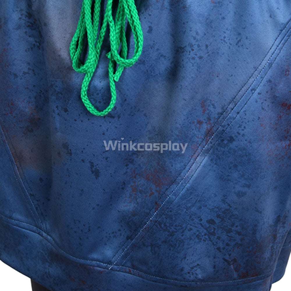 Dead by Daylight Green Bunny Feng Min Halloween Cosplay Costume