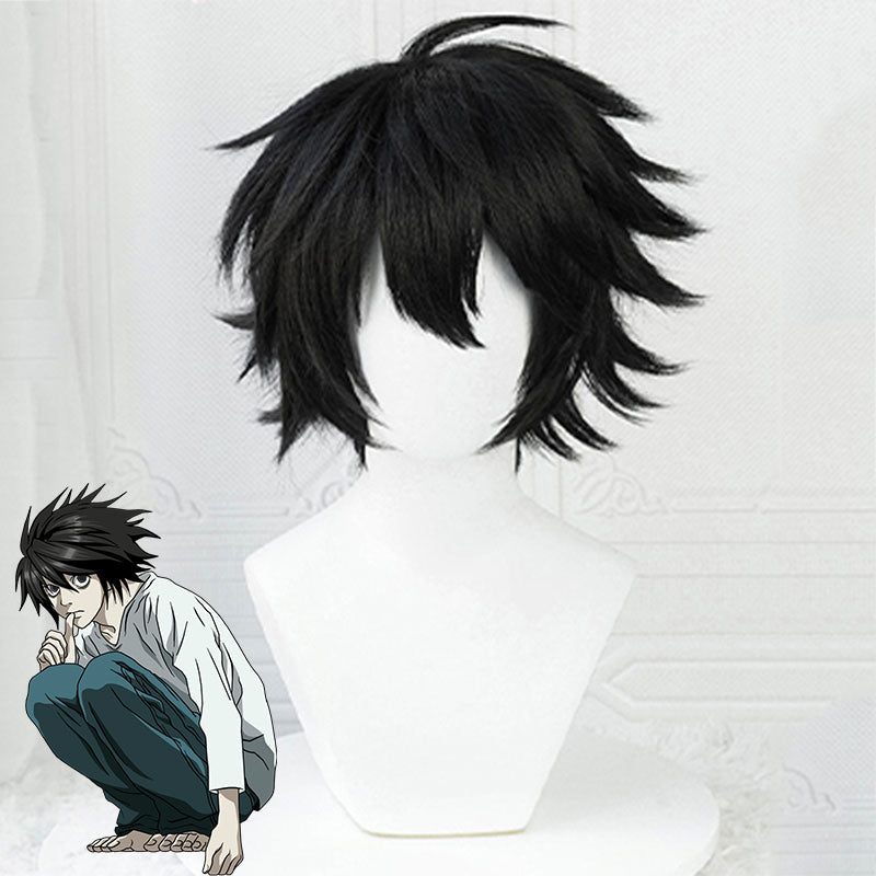 Death Note L Lawliet Ryūzaki Cosplay Wig