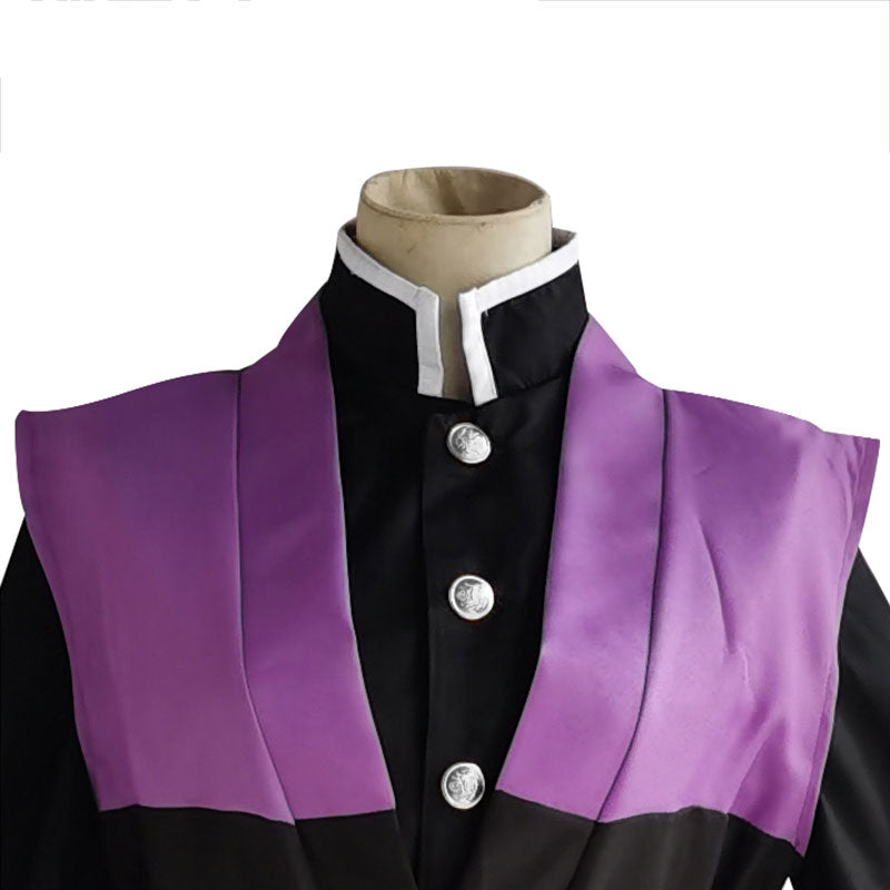 Demon Slayer: Kimetsu No Yaiba Genya Shinazugawa Cosplay Costume