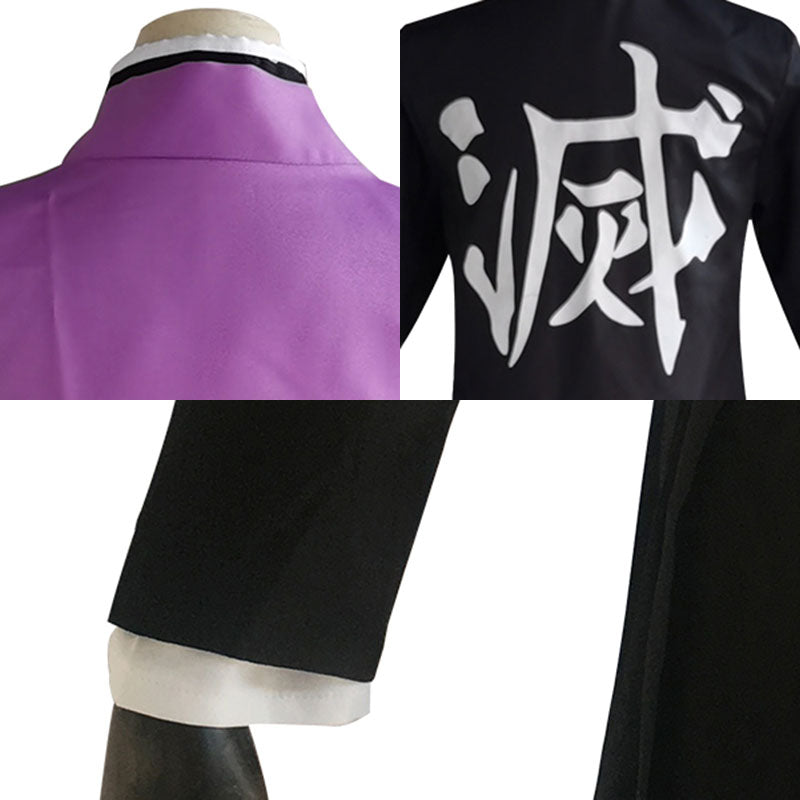 Demon Slayer: Kimetsu No Yaiba Genya Shinazugawa Cosplay Costume