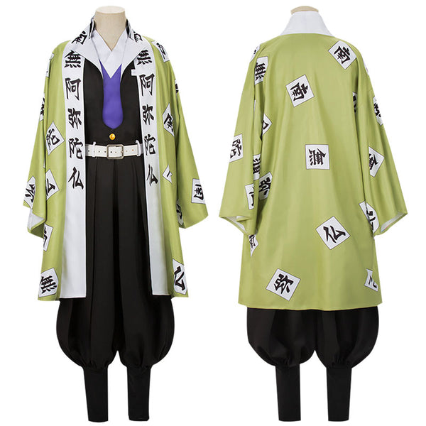 Demon Slayer: Kimetsu No Yaiba Gyomei Himejima Cosplay Costume