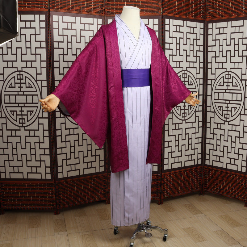 Demon Slayer: Kimetsu No Yaiba Season 3 Swordsmith Village Kamado Tanjirou Bathrobe Kimono Cosplay Costume