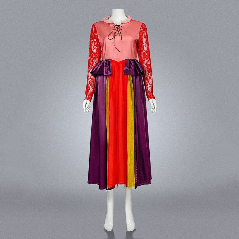 Disney 2022 Movie Hocus Pocus 2 Sarah Sanderson Halloween Cosplay Costume