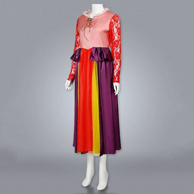 Disney 2022 Movie Hocus Pocus 2 Sarah Sanderson Halloween Cosplay Costume