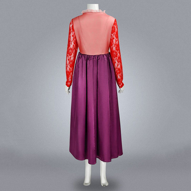 Disney 2022 Movie Hocus Pocus 2 Sarah Sanderson Halloween Cosplay Costume